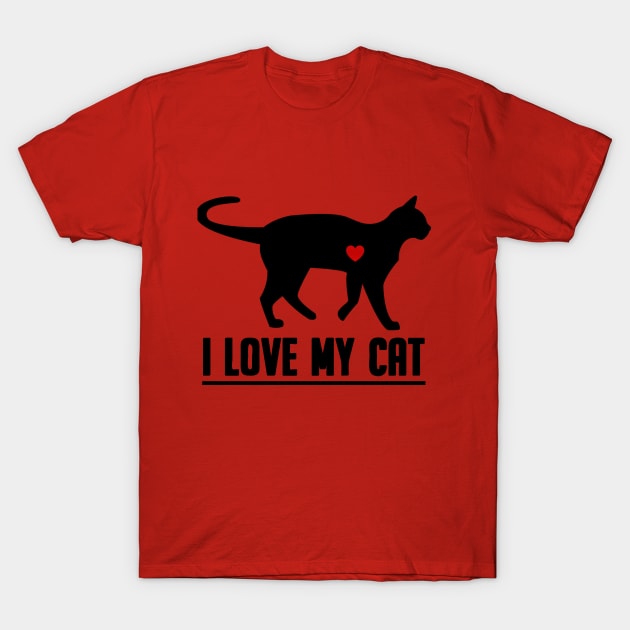 I love my cat shirt best sale